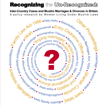 Recognizing the Un-Recognized: Inter-Country Cases and Muslim Marriages & Divorces in Britain
