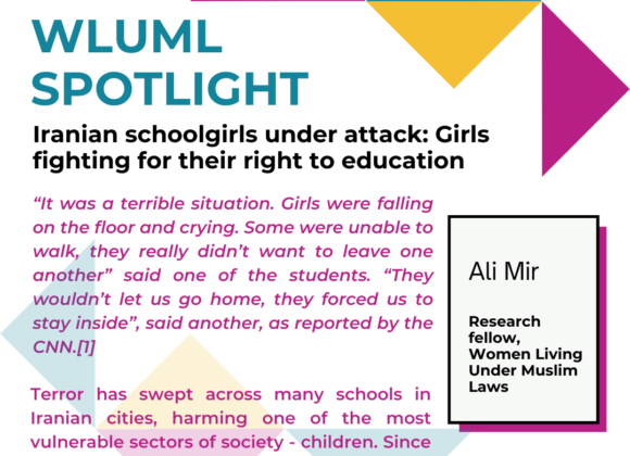 Iranian schoolgirls under attack: Girls fighting for their right to education